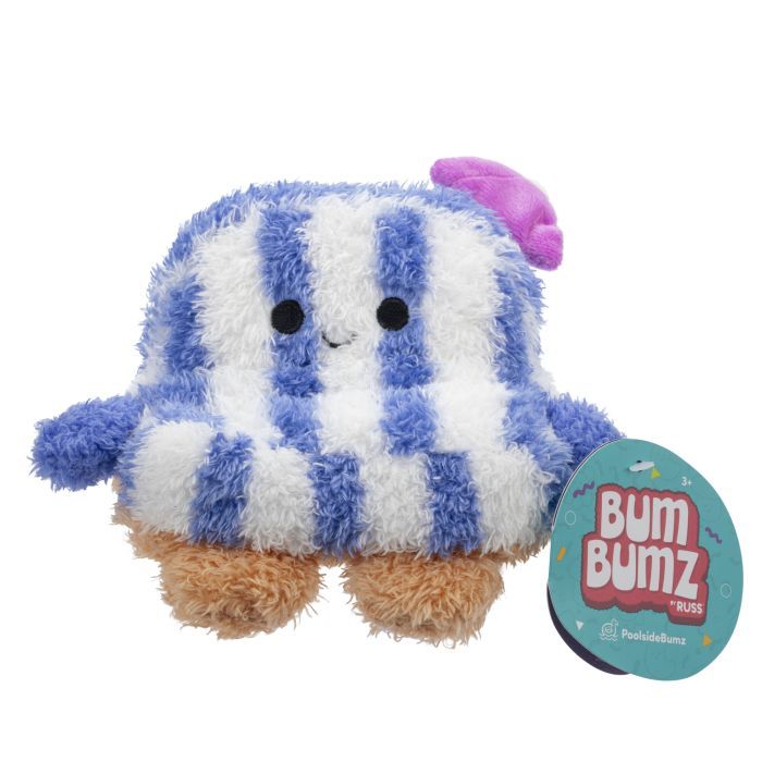 Мягкая игрушка BumBumz PoolsideBumz Лежак Седрік, 11 см Фото