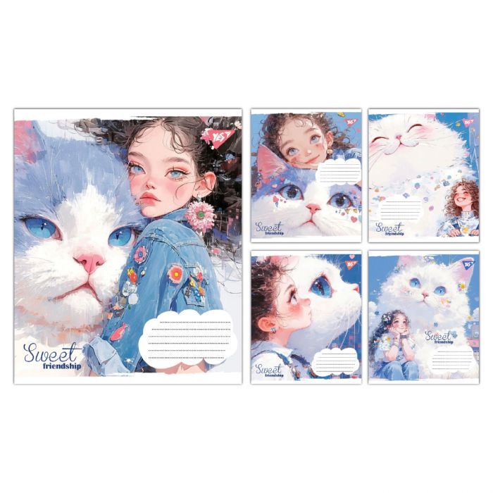 Тетрадь Yes Sweet Friendship А5 12 листов линия Фото