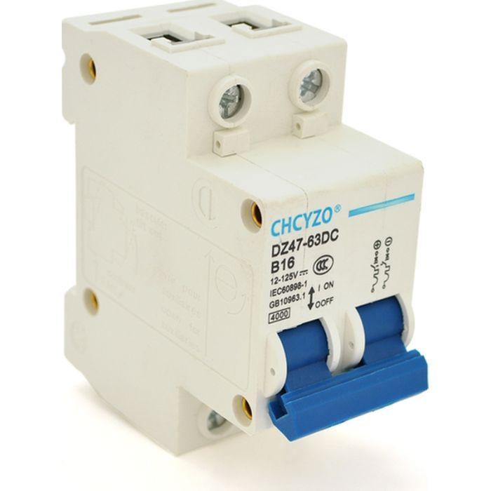 Автоматический выключатель CHCYZO YT-RKB-2P-16A Фото