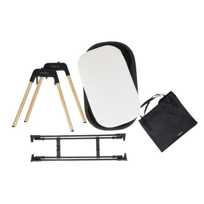 Кроватка Espiro люлька TULLY 11 TIMBER BLACK Фото 2