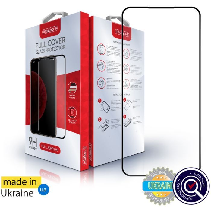Стекло защитное Intaleo Full Glue Samsung S24 FE Black Фото