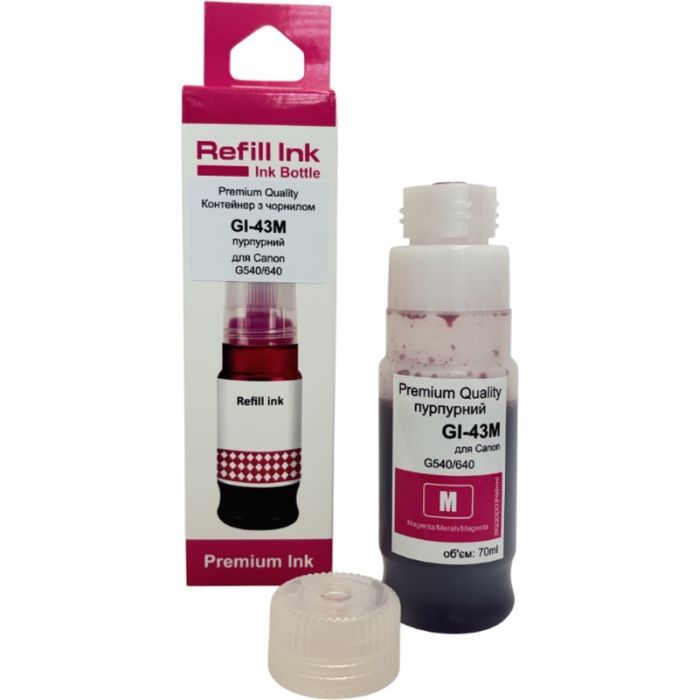 Чернила Premium Quality Canon GI-43 70мл Magenta 4680C001 Фото