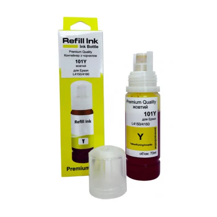 Чернила Premium Quality Epson 101Y 70мл Yellow Фото