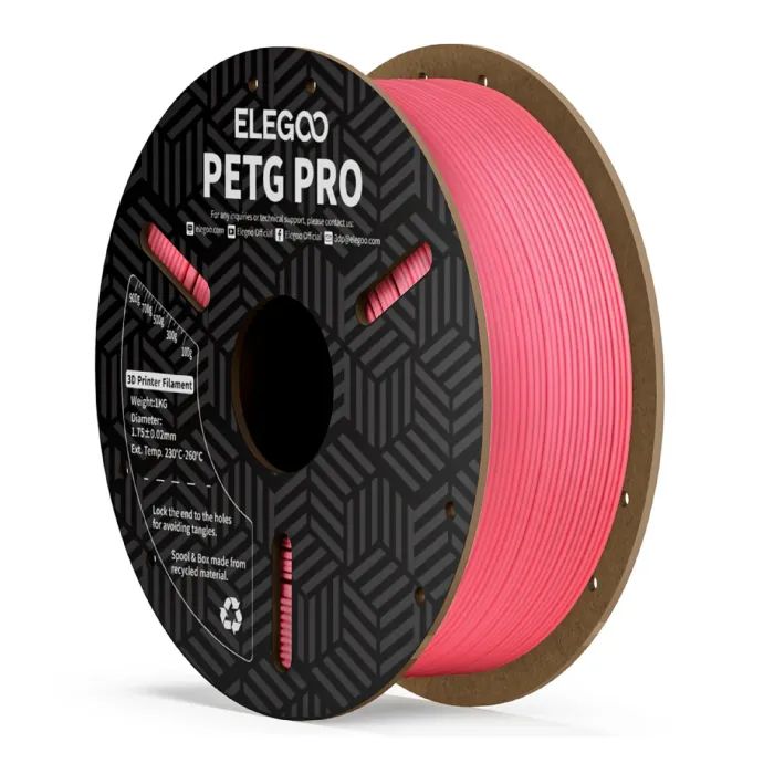Пластик для 3D-принтера ELEGOO PETG PRO 1кг, 1.75мм, pink Фото