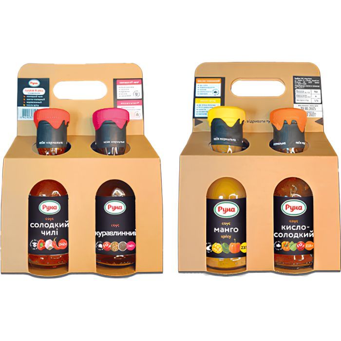 Соус Руна Набор 4 You 950 г Фото