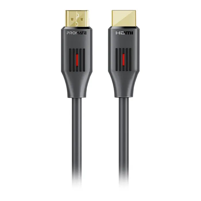 Кабель мультимедийный Promate HDMI M to HDMI M 10.0m V2.0 black Фото