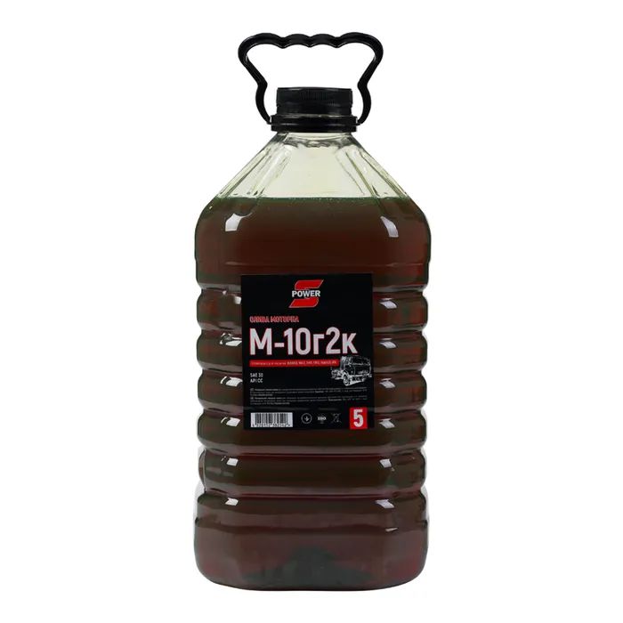 Моторное масло S-POWER М-10Г2к 5л ПЕТ Фото