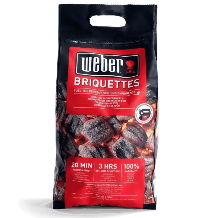 Брикеты Weber вугільні 4 кг Фото
