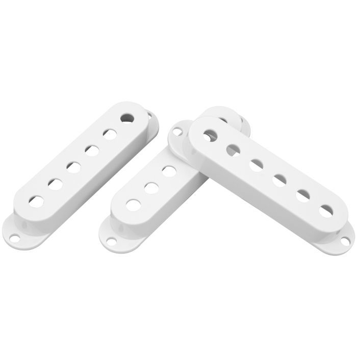 Крышка для звукоснимателя DiMarzio Strat Pickup Covers (White) Фото
