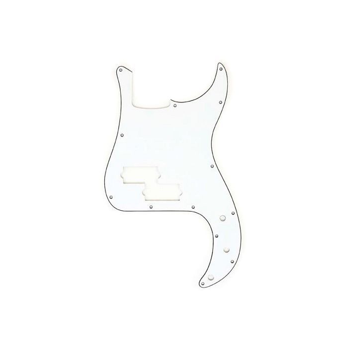 Пикгард панель для гитары Paxphil M18 P-Bass Pickguard (White) Фото