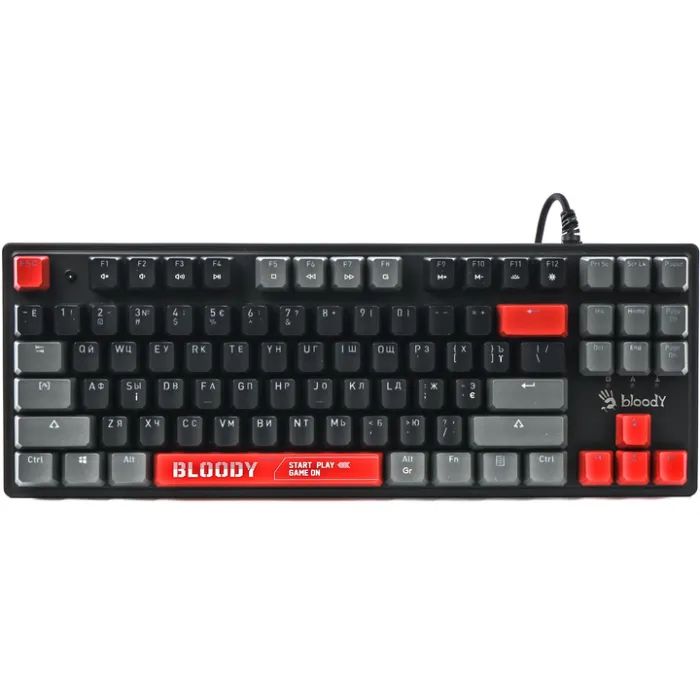 Клавиатура A4Tech Bloody S310N USB Energy Red Фото