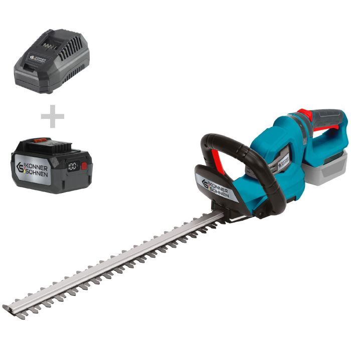 Кусторез Konner&Sohnen KS HT-20V 20V, 4Ah, 55см Фото