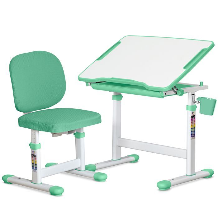 Парта со стулом Evo-kids Evo-06 Plus Geen Фото