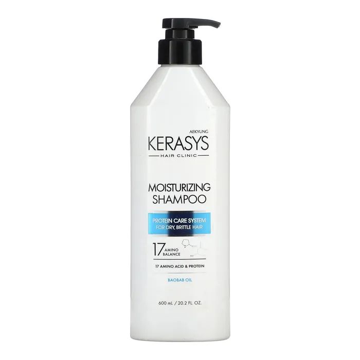 Шампунь KeraSys Hair Clinic Moisturizing Shampoo 600 мл Фото