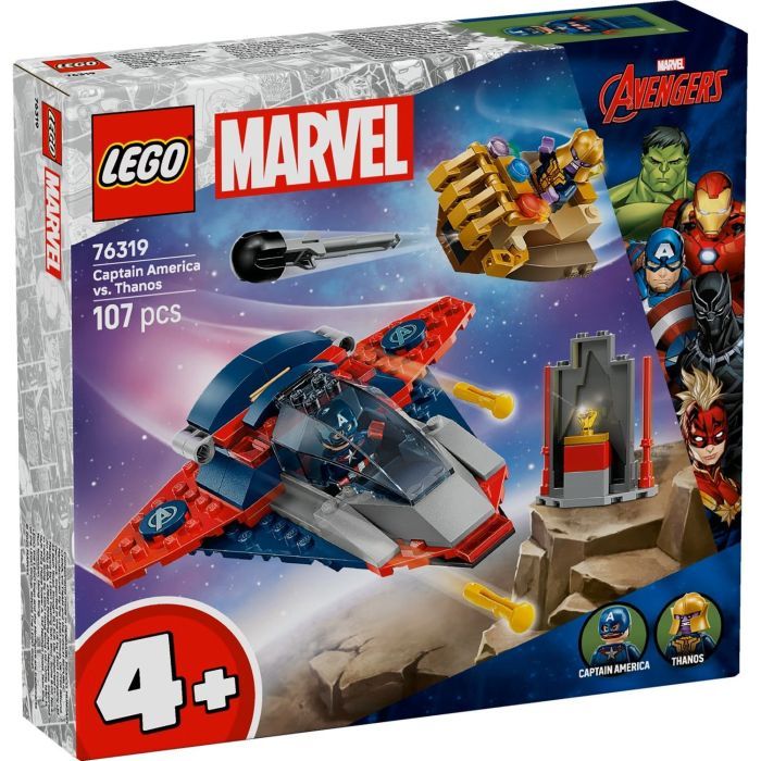 Конструктор LEGO Super Heroes Капитан Америка против Таноса Фото