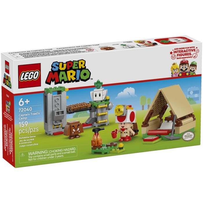 Конструктор LEGO Super Mario Лагерь Captain Toad Фото