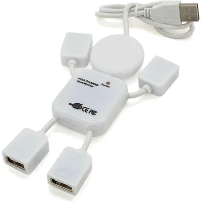 Концентратор Voltronic USB 2.0 to 4xUSB man OEM Фото