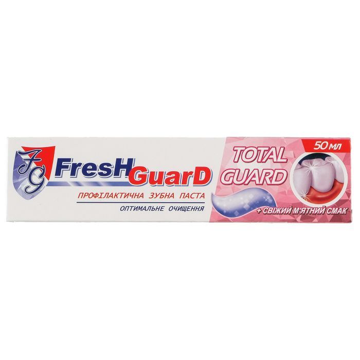 Зубная паста Fresh Guard Total Guard 50 мл Фото