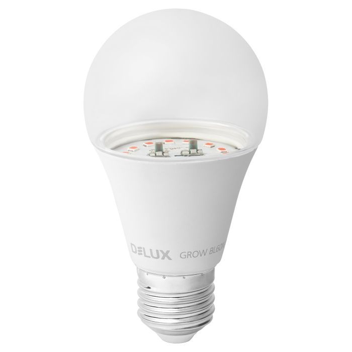 Лампочка Delux GROW BL 60N 11 Вт_230В E27 Фото