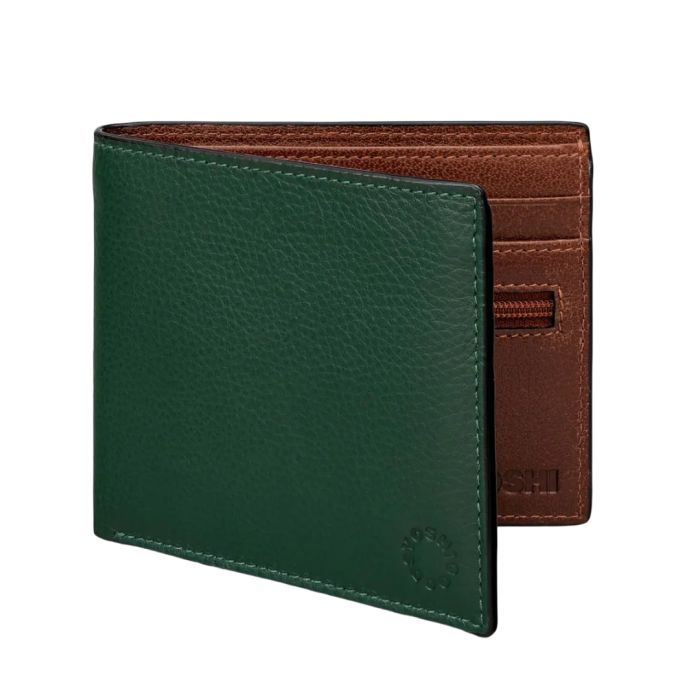 Кошелек Yoshi Y2378 Green/Brown Фото