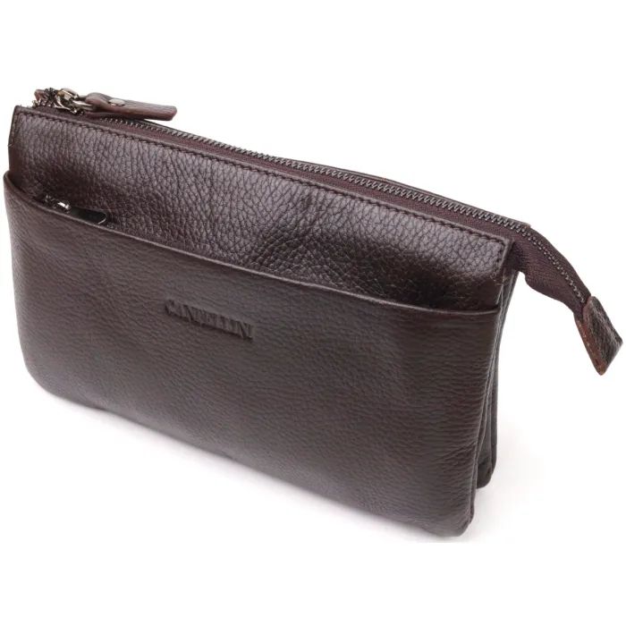 Сумка Canpellini Из натуральной кожи Коричневая Фото