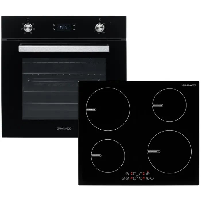 Комплект встраиваемой техники GRANADO GEO 62-1310 black + GIH 614 Фото