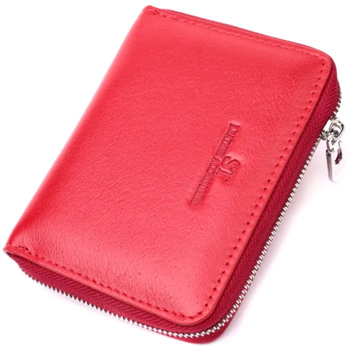 Кошелек ST Leather Кожаный Красный Фото