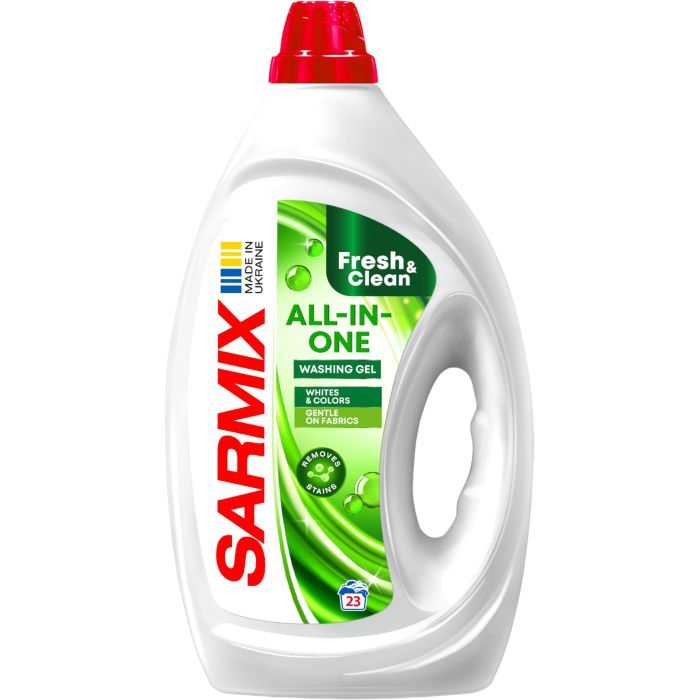Гель для стирки Sarmix All-In-One 900 мл Фото