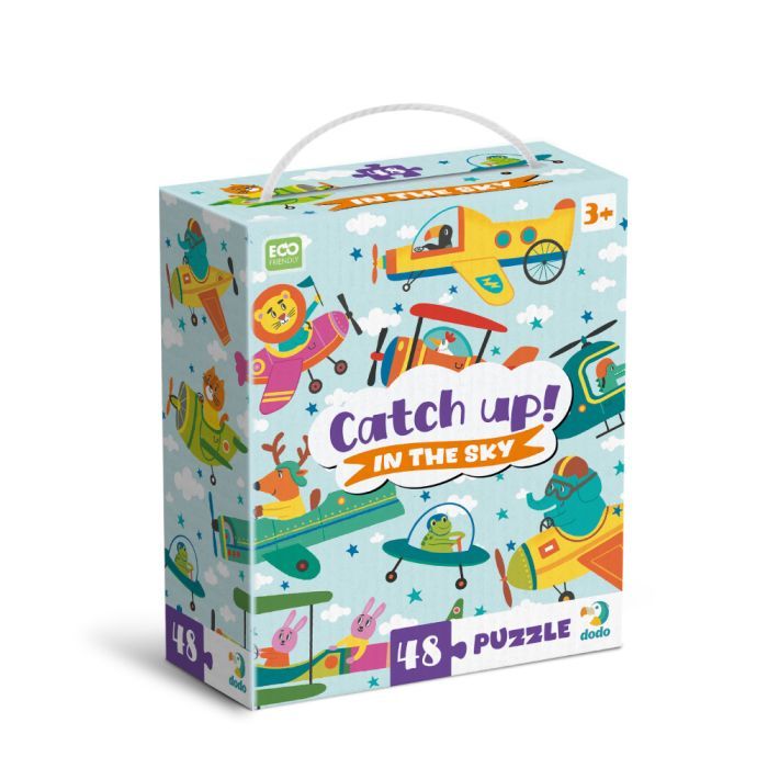Пазл DoDo на 48 елементів Наздоганяй! У небі Фото