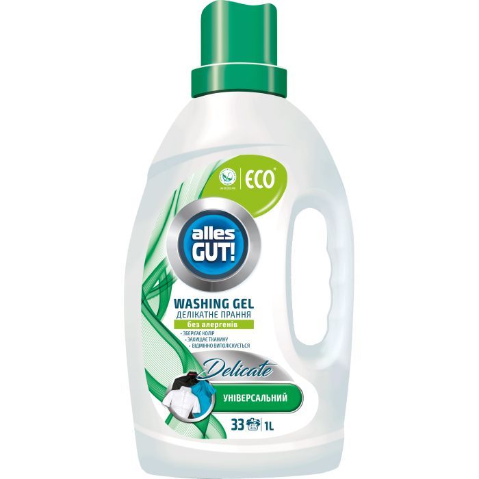 Гель для стирки Alles GUT! Eco Универсальный 1 л Фото