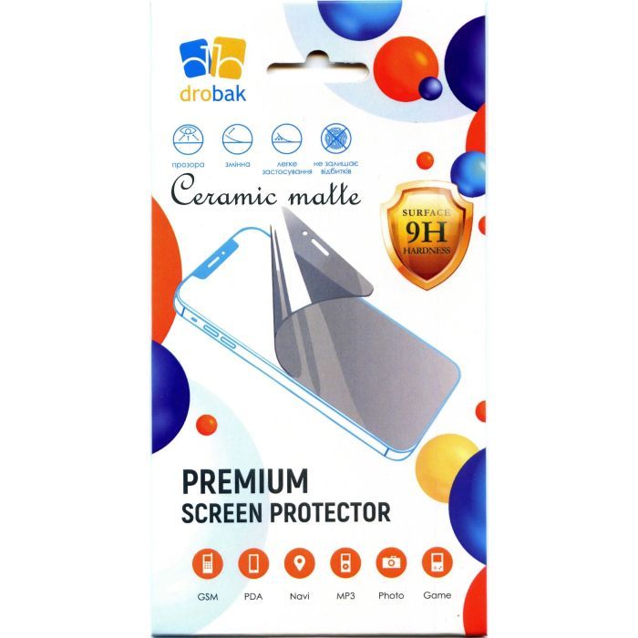 Стекло защитное Drobak Matte Ceramics Samsung Galaxy A17 Фото