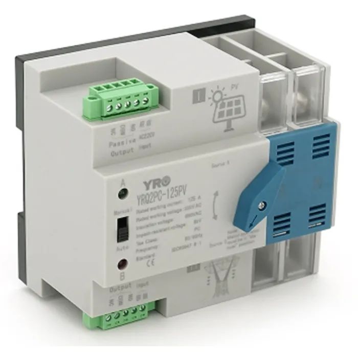 Автоматический выключатель YRO YRQ2PC-125PV-2P Фото