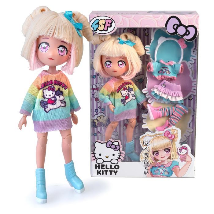 Кукла 4SF Manga Dolls Hello Kitty Стильна Цукерочка-єдиноріг Фото