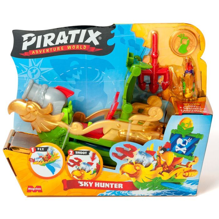 Игровой набор Piratix S Піратський корабель Небесний мисливець Фото