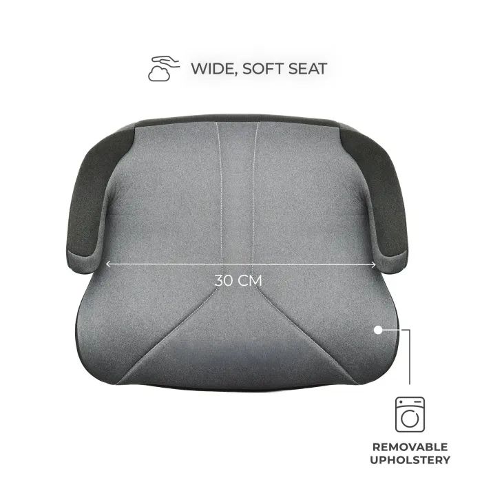 Автокресло Kinderkraft i-Boost 2 бустер Grey (KCIBOO02GRY0000) Фото 1
