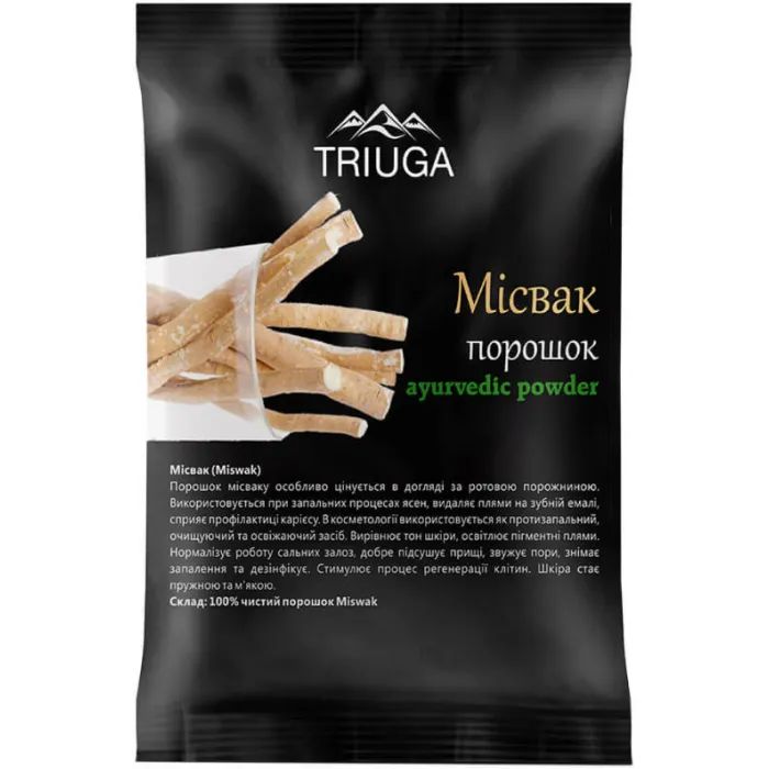 Пудра для тела Triuga Мисвак 50 г Фото