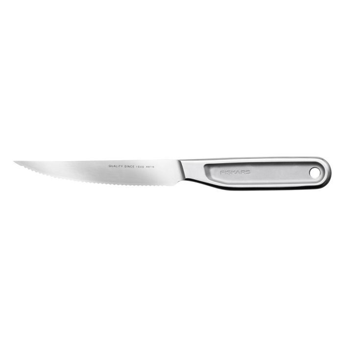 Кухонный нож Fiskars All Steel для томатів 12 см Фото