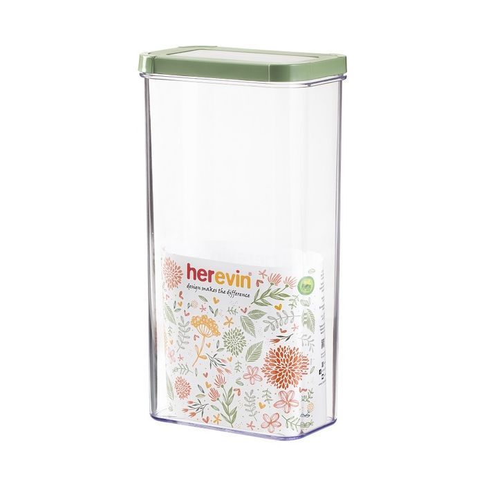 Пищевой контейнер Herevin Storage Canister-Green-Peach 3 л Фото