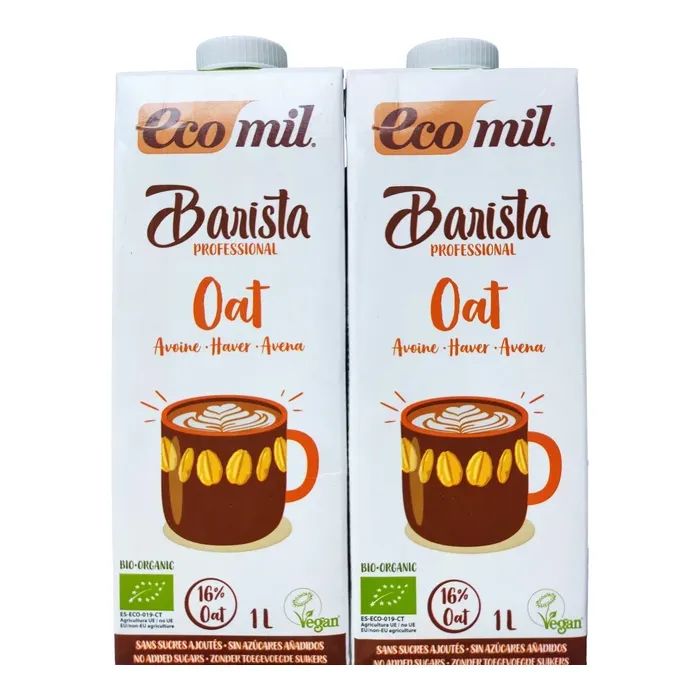 Молоко растительное Ecomil Органическое из овса Бариста 1л Фото
