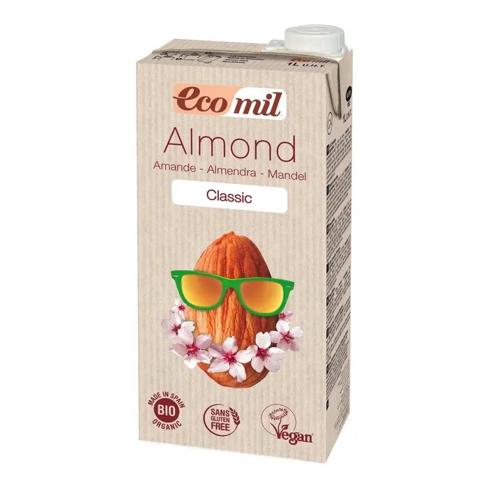 Молоко растительное Ecomil Органическое из миндаля классическое 1 л Фото