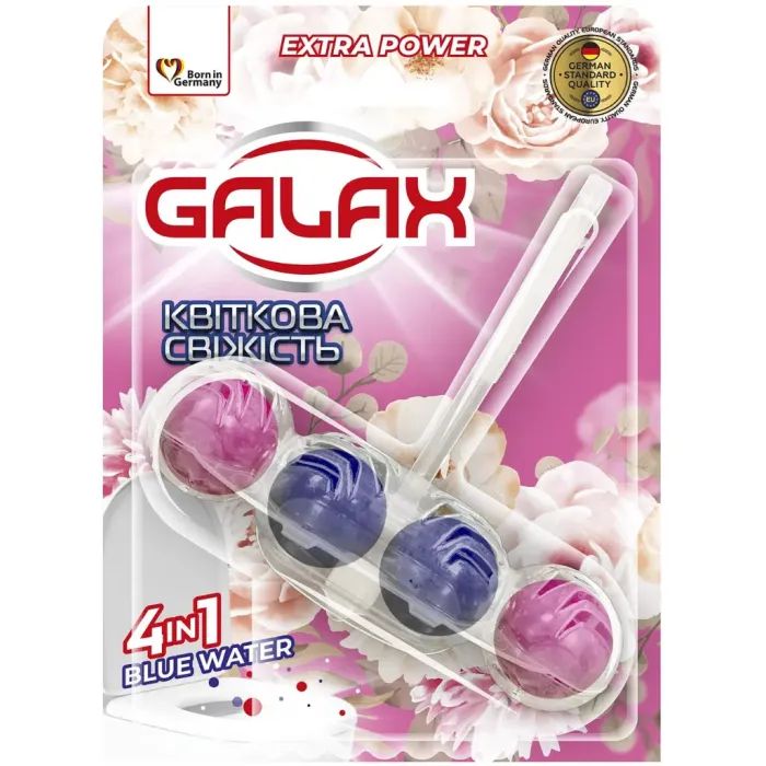 Туалетный блок Galax Квіткова свіжість 55 г Фото