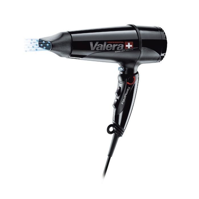 Фен Valera Swiss Light 5400 Fold-Away Ionic Tourmaline Black Фото