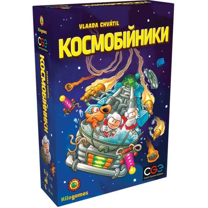 Настольная игра Kilogames Космобойщики (Galaxy tracker) (укр.) Фото