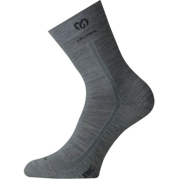 Термоноски Lasting трекінг BWC 800 - L - світло-сірий Фото
