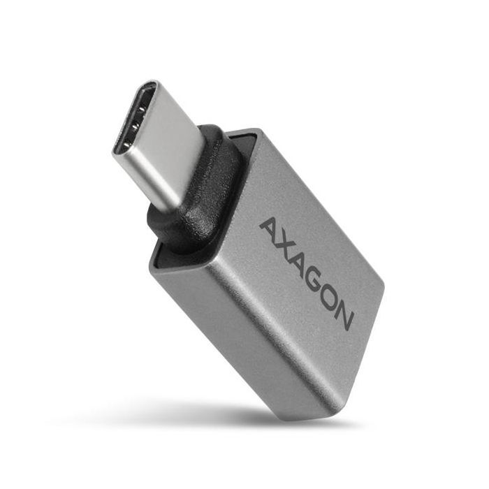 Переходник AXAGON OTG USB 3.0 AF to USB-C gray Фото