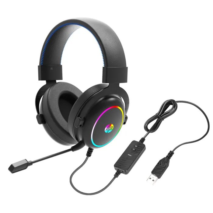 Наушники HP DHE-8005S RGB 7.1 Black Фото