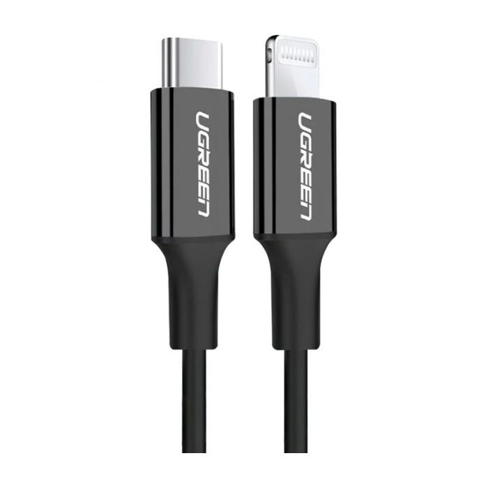 Дата кабель Ugreen USB-C to Lightning 2.0m 3A US171 black Фото
