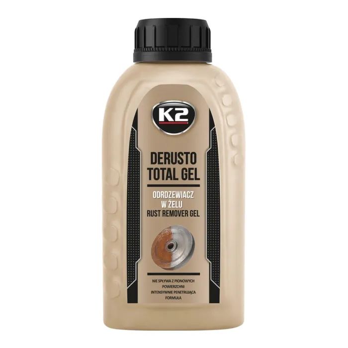 Преобразователь ржавчины K2 Derusto Total Gel 250 мл Фото