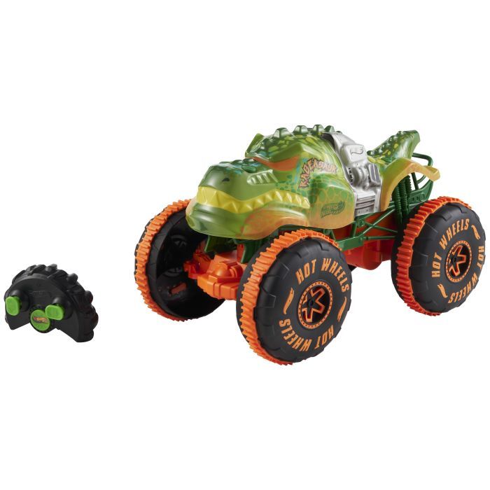 Радиоуправляемая игрушка Hot Wheels Автомодель Monster Trucks Rageasaur 1:15 Фото