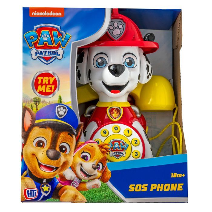 Развивающая игрушка Paw Patrol каталка Маршал Екстрений виклик Фото